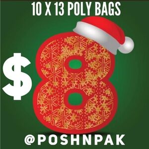 ❄️$8 HOLIDAY POLY BAGS! 🎄